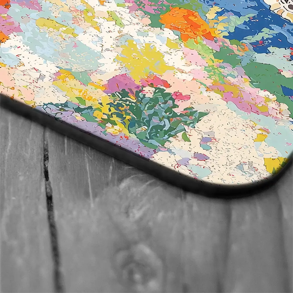 Colourful Sea Turtle Coaster Set Colourful Sea Turtle Coaster Set wall art product Creative Studio - Independent