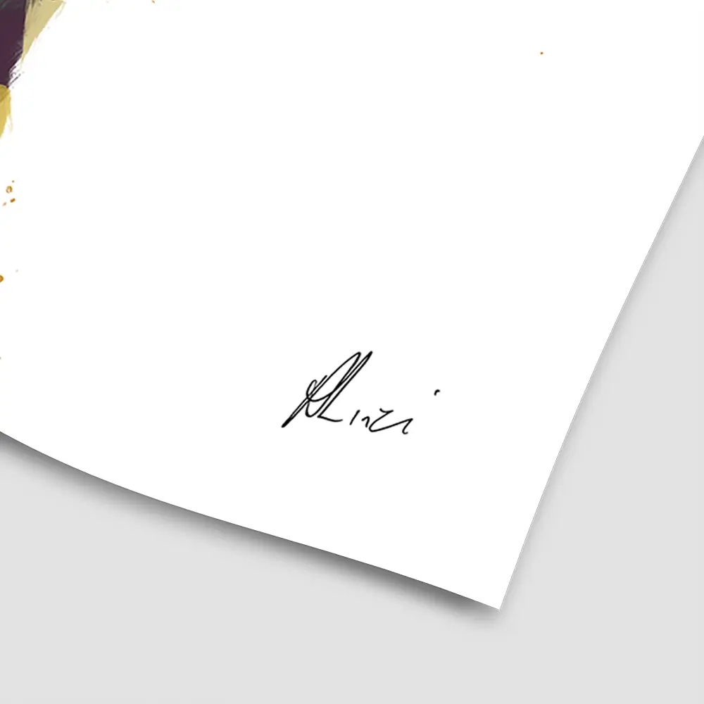 Colourful Stag Square Art Print Colourful Stag Square Art Print wall art product Aimee Linzi