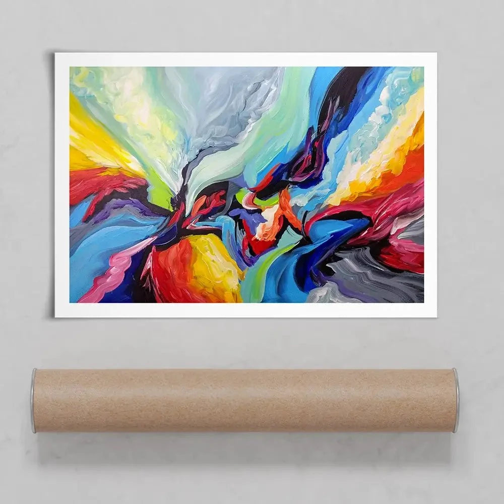 Colourful Symphony Art Print Colourful Symphony Art Print wall art product Olga Tkachyk