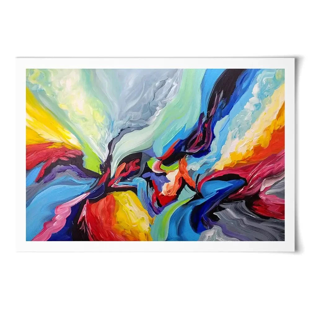 Colourful Symphony Art Print Colourful Symphony Art Print wall art product Olga Tkachyk