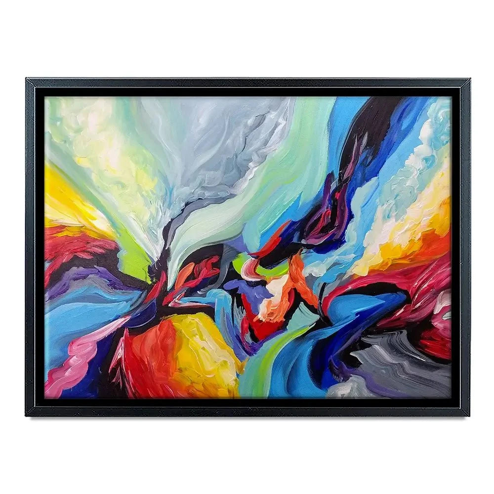 Colourful Symphony Canvas Print Colourful Symphony Canvas Print wall art product Olga Tkachyk