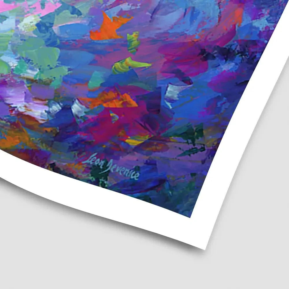 Colourful Tree Of Life Art Print Colourful Tree Of Life Art Print wall art product Leon Devenice