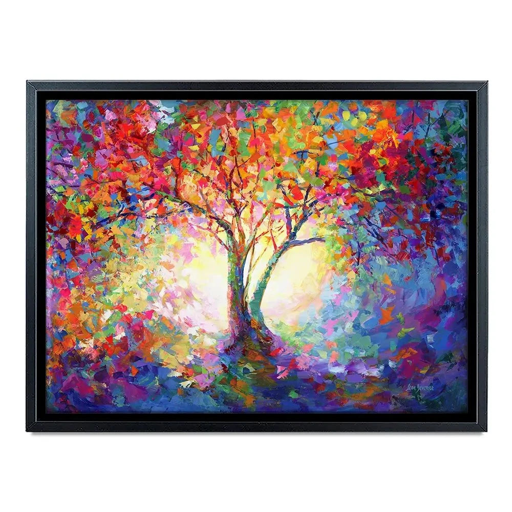 Colourful Tree Of Life Canvas Print Colourful Tree Of Life Canvas Print wall art product Leon Devenice