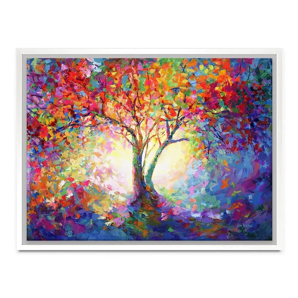 Colourful Tree Of Life Canvas Print Colourful Tree Of Life Canvas Print wall art product Leon Devenice