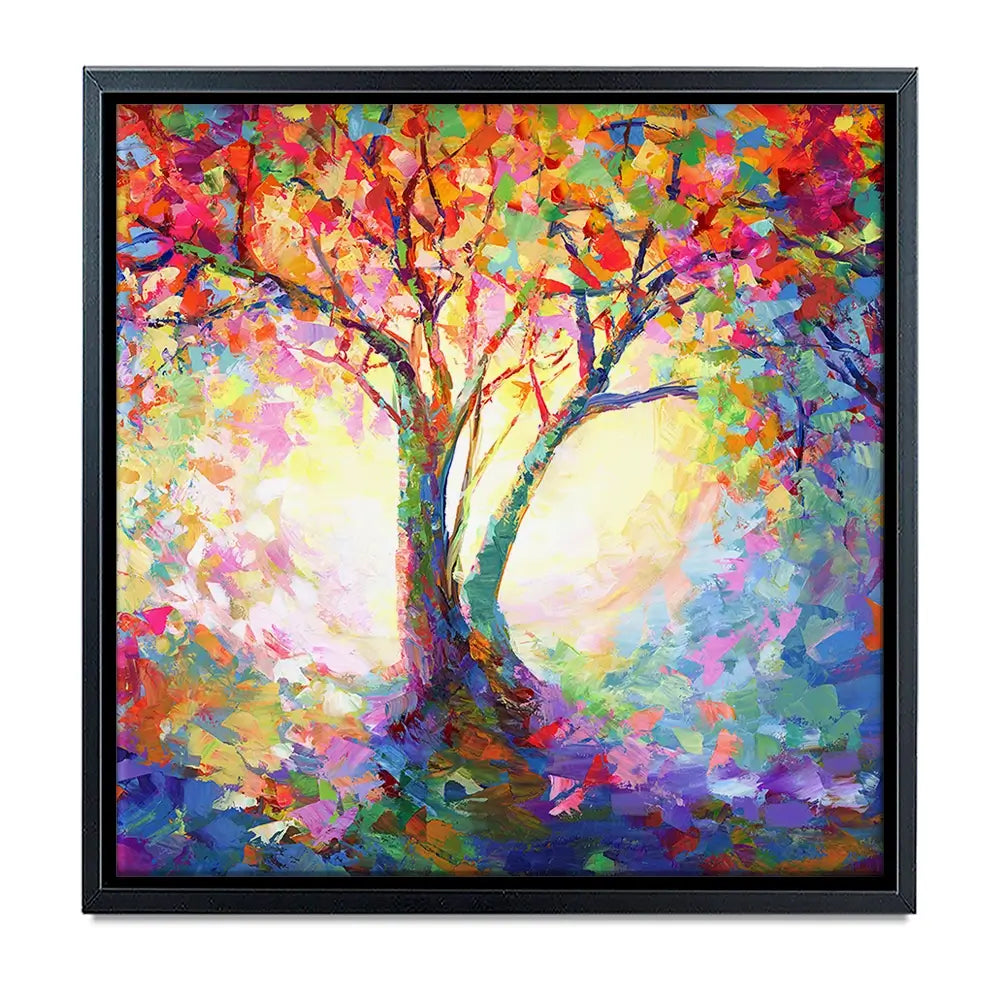 Colourful Tree Of Life Oversized Canvas Print Colourful Tree Of Life Oversized Canvas Print wall art product Art Print Shop