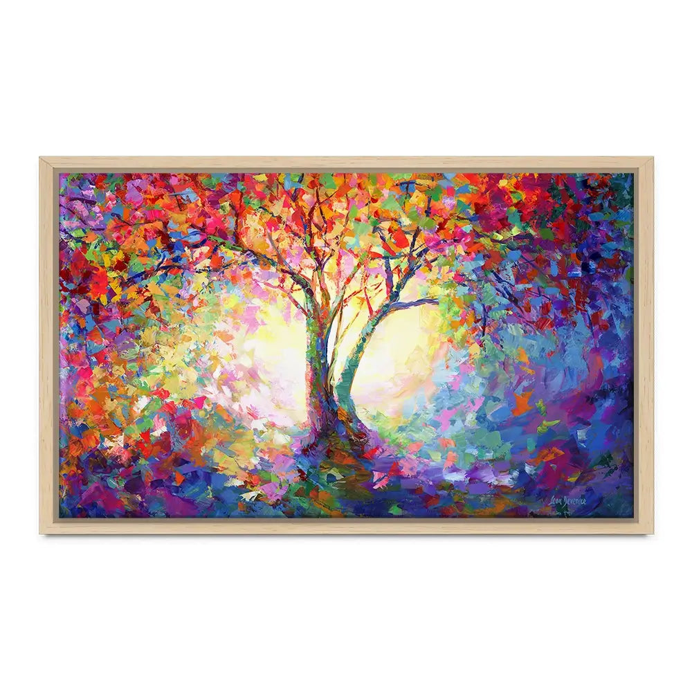 Colourful Tree Of Life Oversized Canvas Print Colourful Tree Of Life Oversized Canvas Print wall art product Art Print Shop
