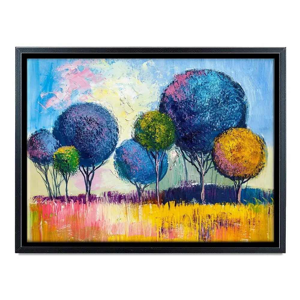 Colourful Trees Canvas Print Colourful Trees Canvas Print wall art product S-BELOV / Shutterstock