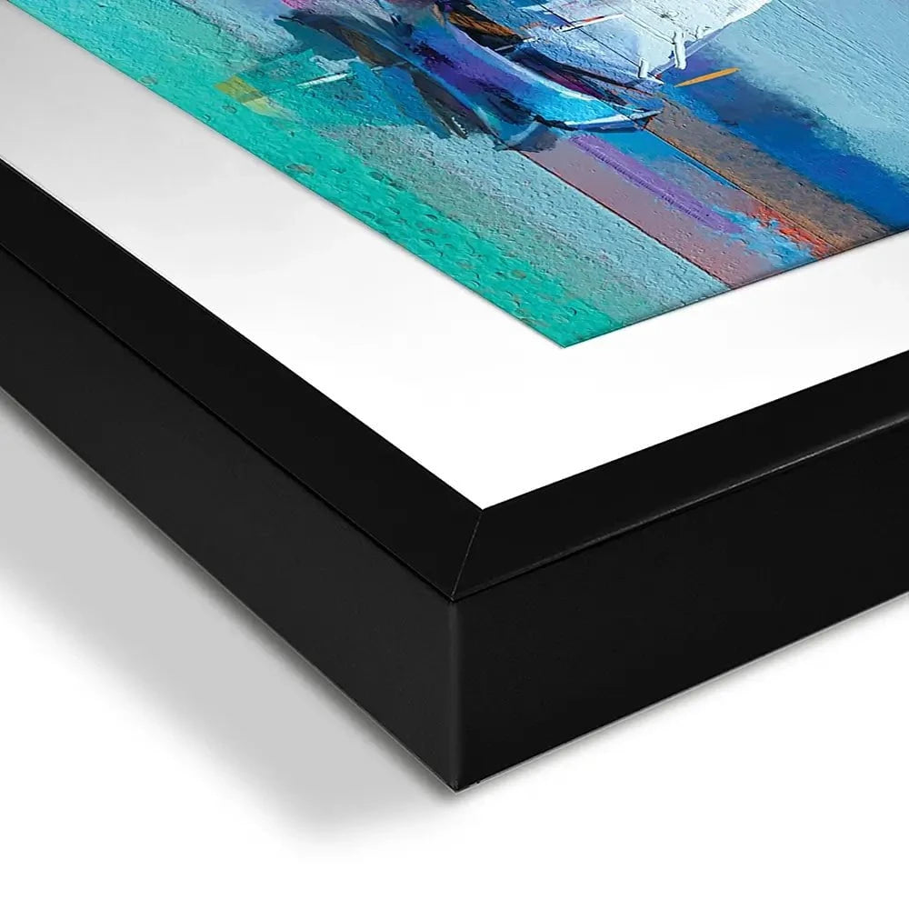 Colourful Trio Of Boats Framed Art Print Colourful Trio Of Boats Framed Art Print | Colourful Trio of Boats Art wall art product pluie_r / Shutterstock