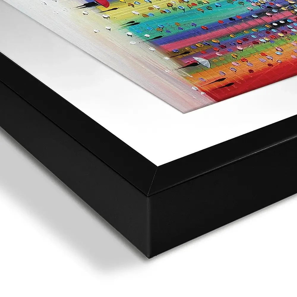 Colourful Umbrellas Framed Art Print Colourful Umbrellas Framed Art Print wall art product Ekaterina Ermilkina