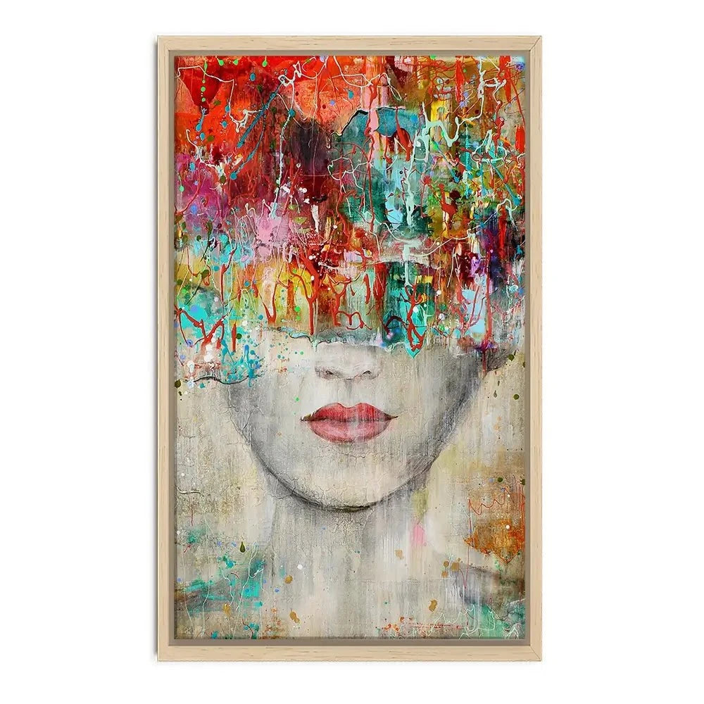 Colourful Vibes Canvas Print Colourful Vibes Canvas Print wall art product Studio Paint-Ing