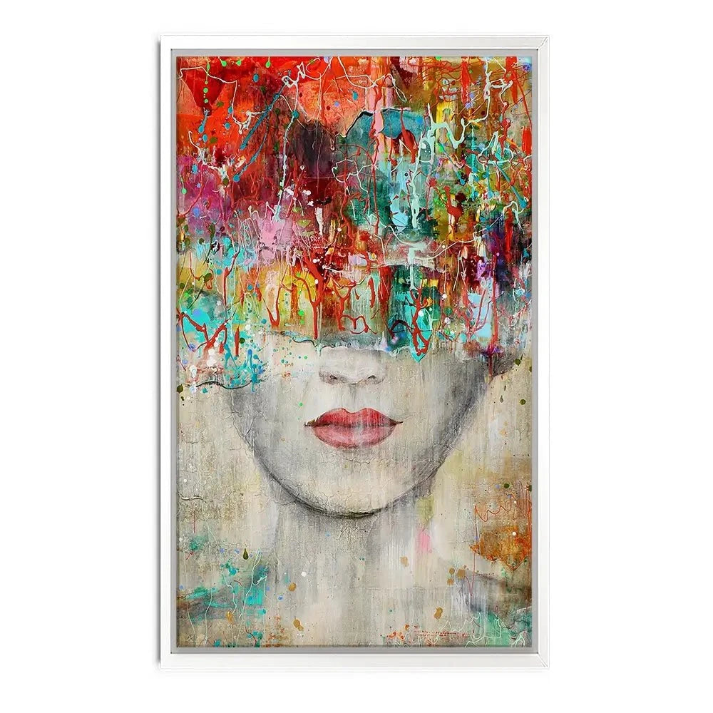 Colourful Vibes Canvas Print Colourful Vibes Canvas Print wall art product Studio Paint-Ing