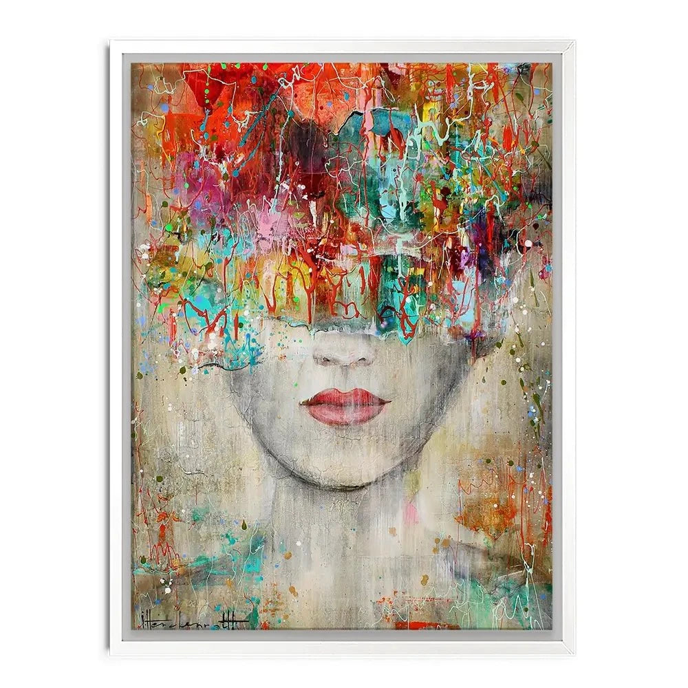 Colourful Vibes Canvas Print Colourful Vibes Canvas Print wall art product Studio Paint-Ing