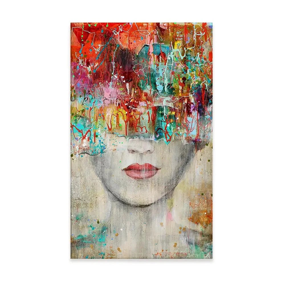 Colourful Vibes Canvas Print Colourful Vibes Canvas Print wall art product Studio Paint-Ing