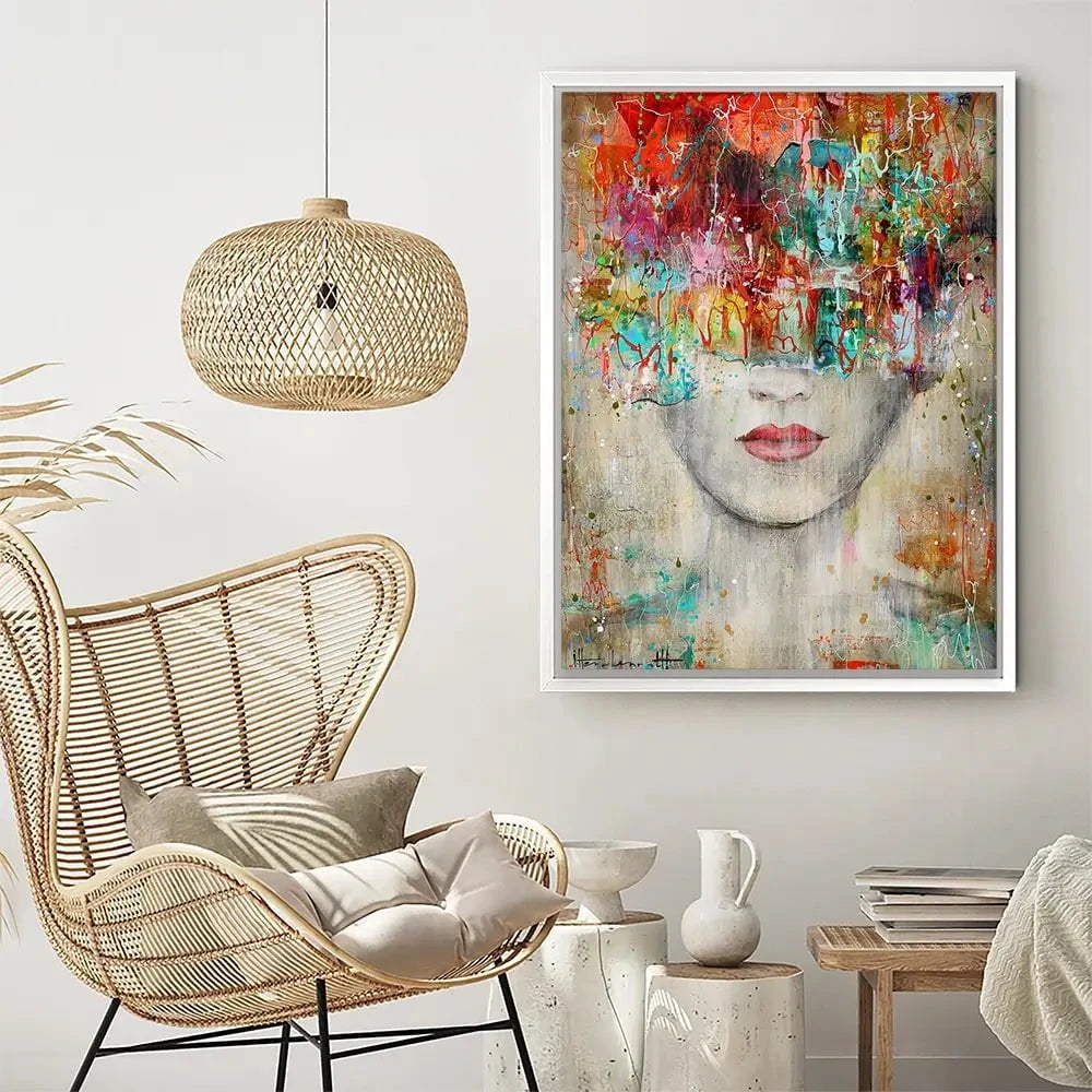 Colourful Vibes Canvas Print Colourful Vibes Canvas Print wall art product Studio Paint-Ing