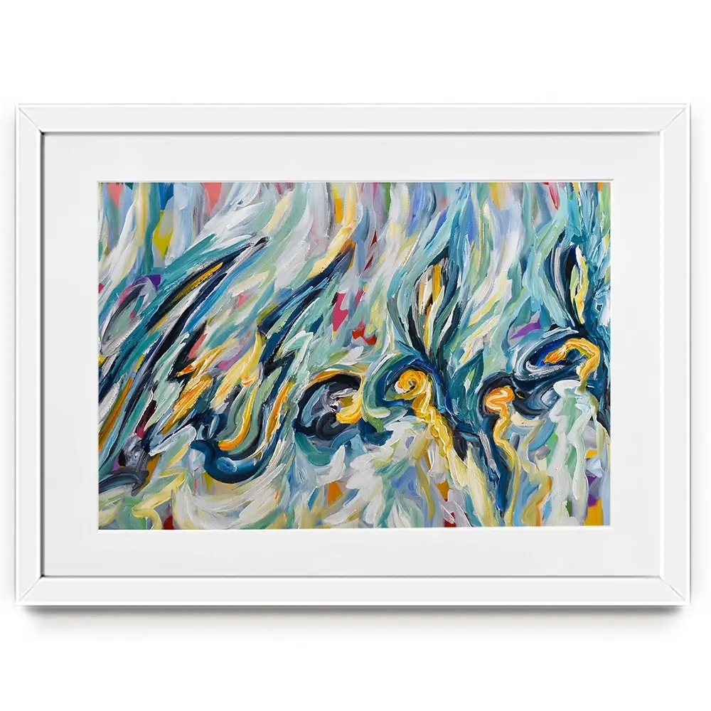 Colours Of Hope Framed Art Print Colours Of Hope Framed Art Print wall art product Olga Tkachyk