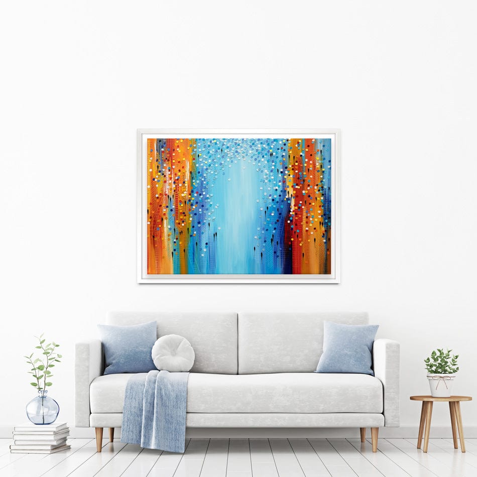 Colours Of The City Mood Canvas Print wall art product / Shutterstock
