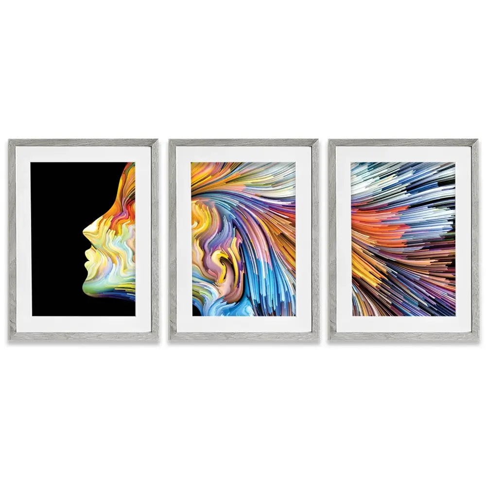 Colours Of The Imagination Framed Art Print Trio Colours Of The Imagination Framed Art Print Trio wall art product agsandrew / Shutterstock