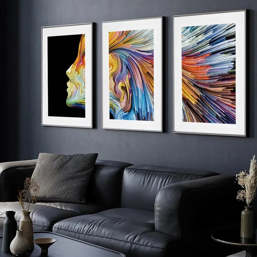 Colours Of The Imagination Framed Art Print Trio Colours Of The Imagination Framed Art Print Trio wall art product agsandrew / Shutterstock