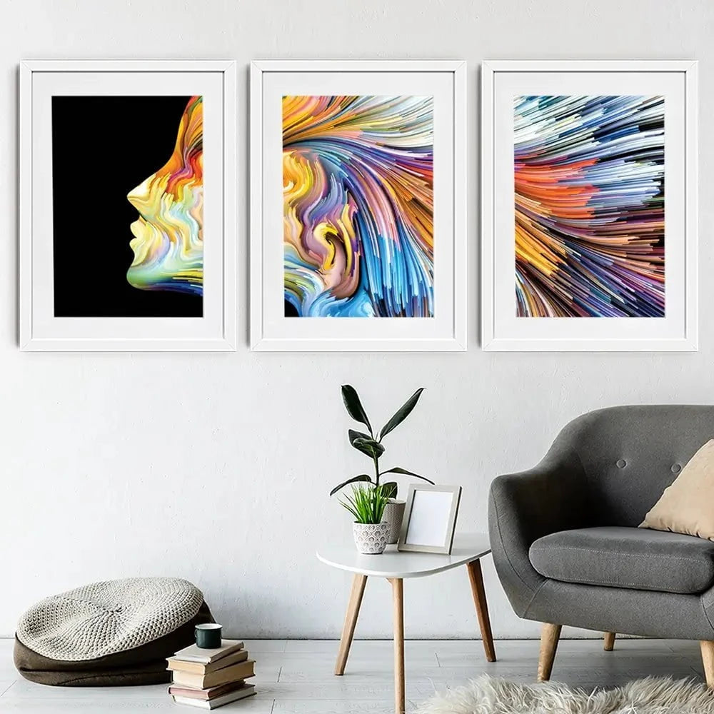 Colours Of The Imagination Framed Art Print Trio Colours Of The Imagination Framed Art Print Trio wall art product agsandrew / Shutterstock
