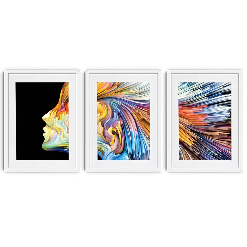 Colours Of The Imagination Framed Art Print Trio Colours Of The Imagination Framed Art Print Trio wall art product agsandrew / Shutterstock
