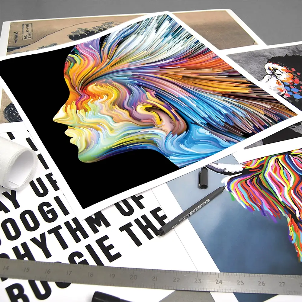 Colours Of The Imagination Square Art Print Colours Of The Imagination Square Art Print wall art product agsandrew / Shutterstock