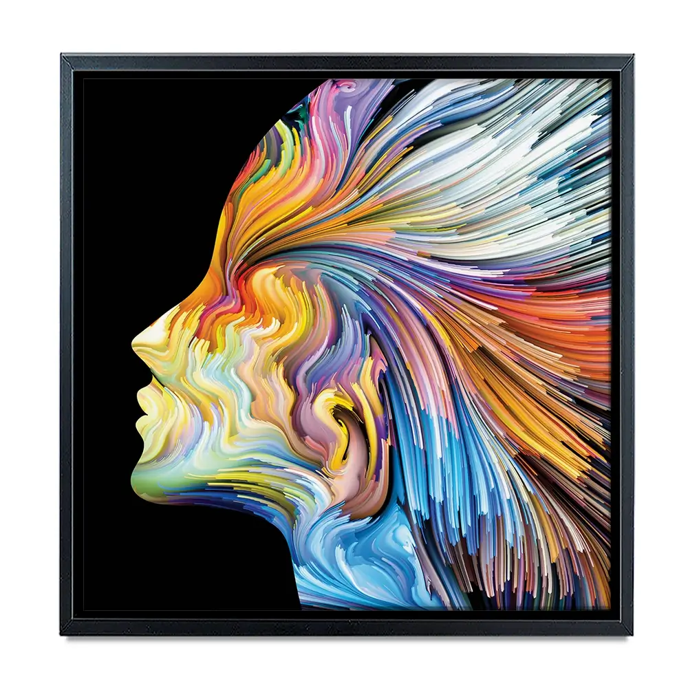 Colours Of The Imagination Square Canvas Print Colours Of The Imagination Square Canvas Print wall art product agsandrew / Shutterstock