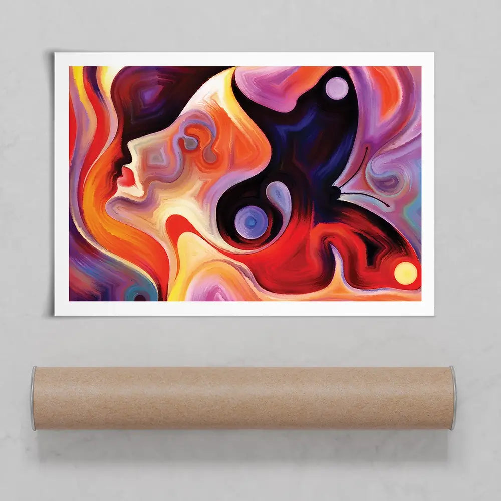 Colours Of The Mind Art Print Colours Of The Mind Art Print wall art product agsandrew / Shutterstock