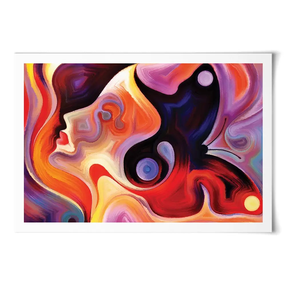 Colours Of The Mind Art Print Colours Of The Mind Art Print wall art product agsandrew / Shutterstock