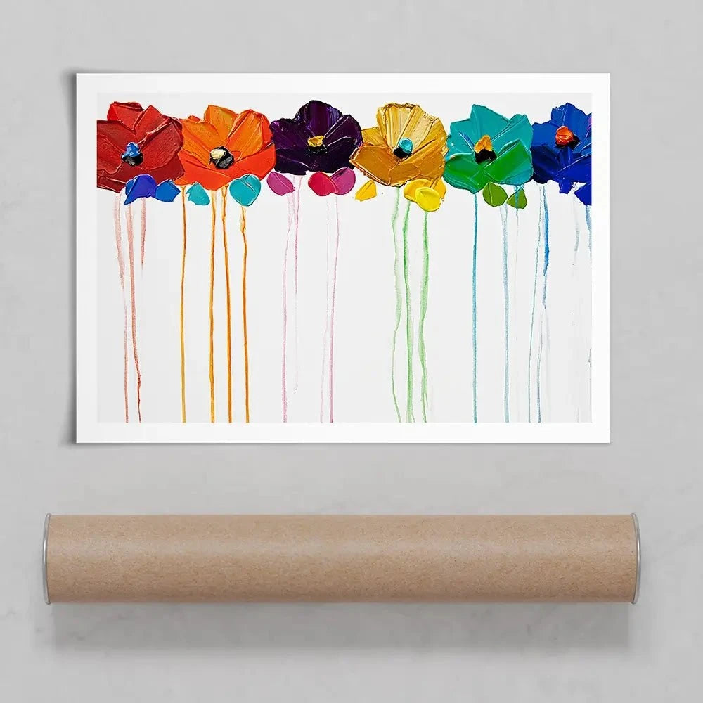 Colours On My Wall Art Print Colours On My Wall Art Print wall art product Osnat Tzadok