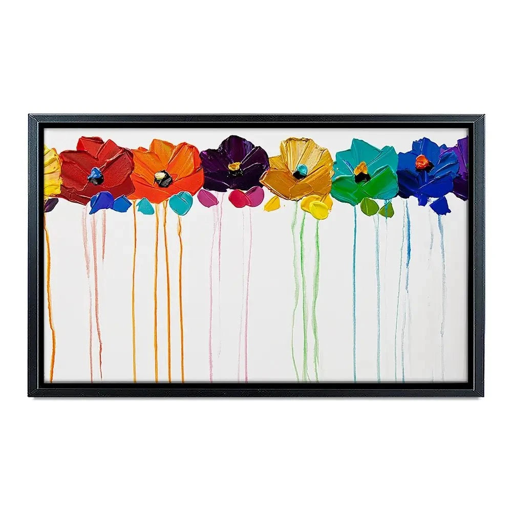Colours On My Wall Canvas Print Colours On My Wall Canvas Print wall art product Osnat Tzadok