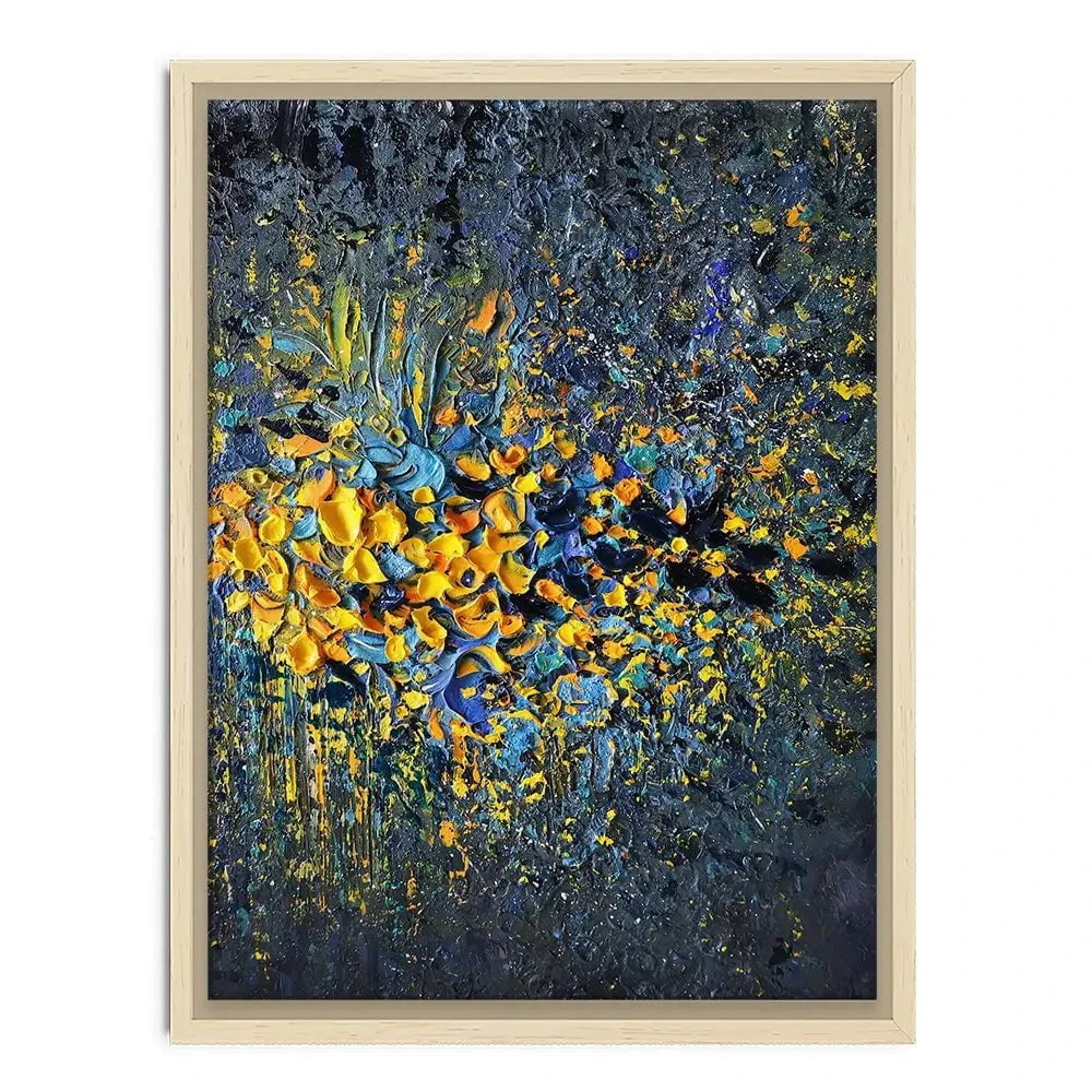 Combust Canvas Print Combust Canvas Print wall art product Nada Khatib