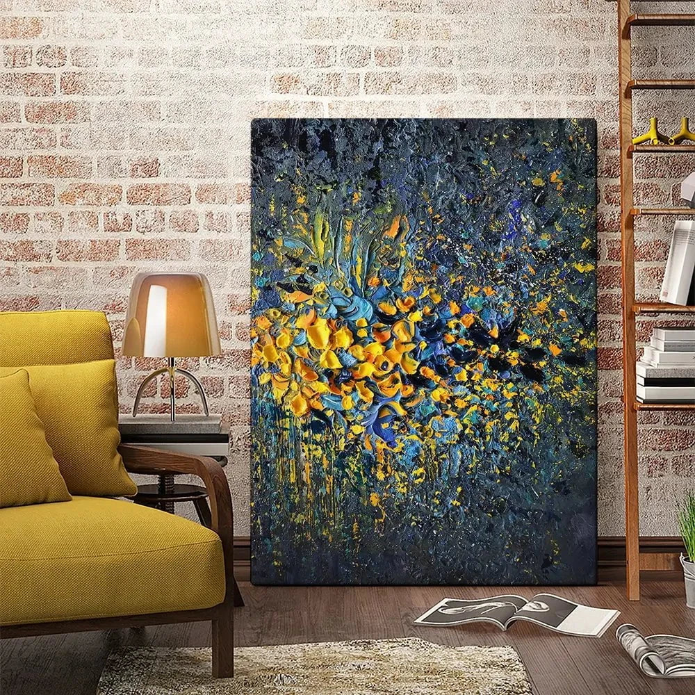 Combust Canvas Print Combust Canvas Print wall art product Nada Khatib