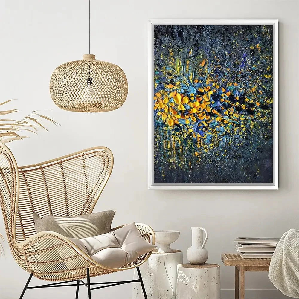 Combust Canvas Print Combust Canvas Print wall art product Nada Khatib