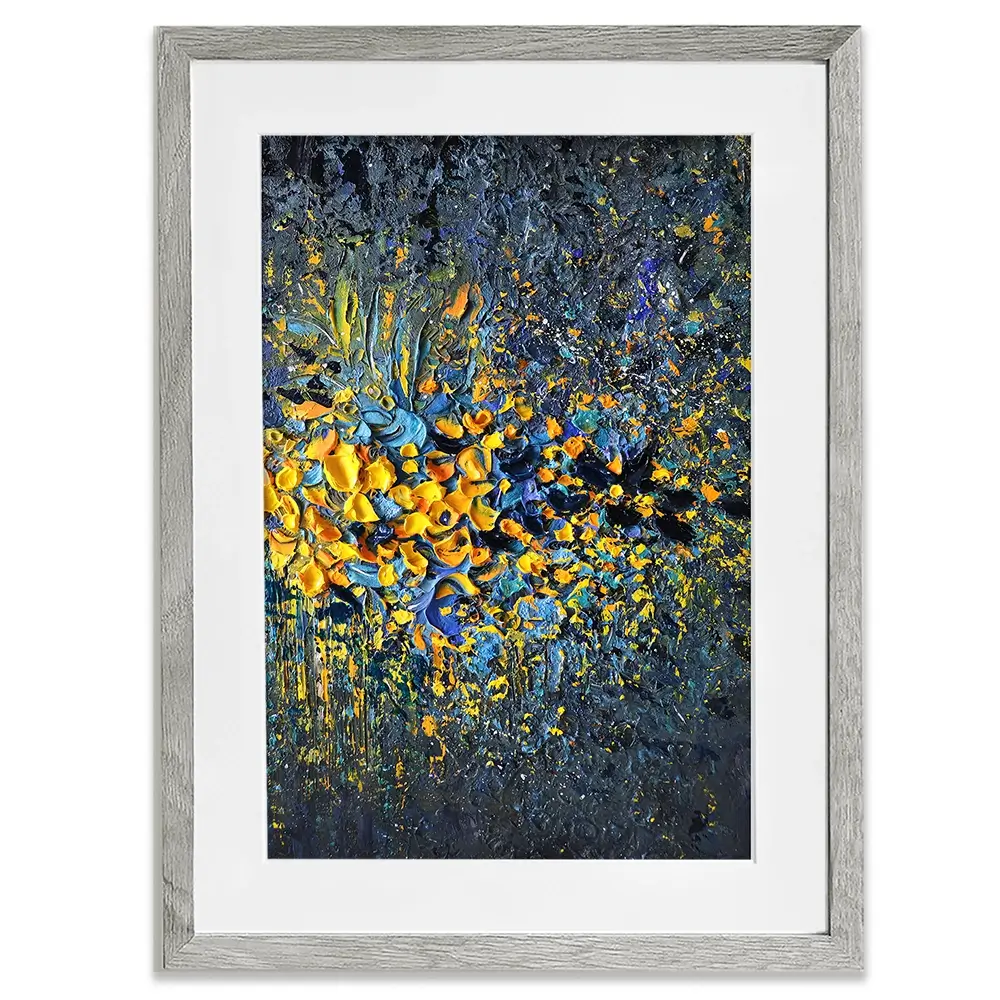 Combust Framed Art Print Combust Framed Art Print wall art product Nada Khatib