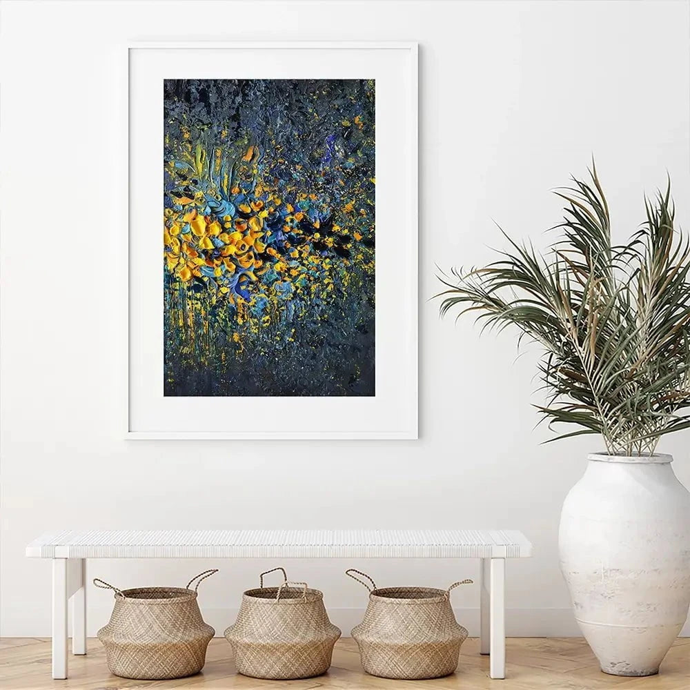 Combust Framed Art Print Combust Framed Art Print wall art product Nada Khatib