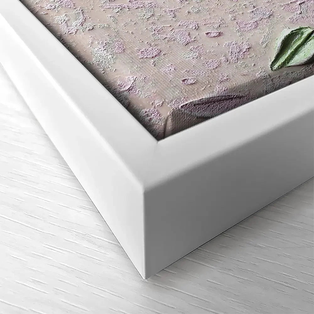 Comfortable Solitude Pink Square Canvas Print Comfortable Solitude Pink Square Canvas Print wall art product Nada Khatib