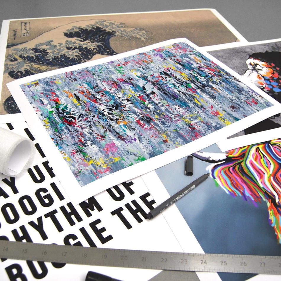 Completely Abstract Art Print wall art product Olga Tkachyk