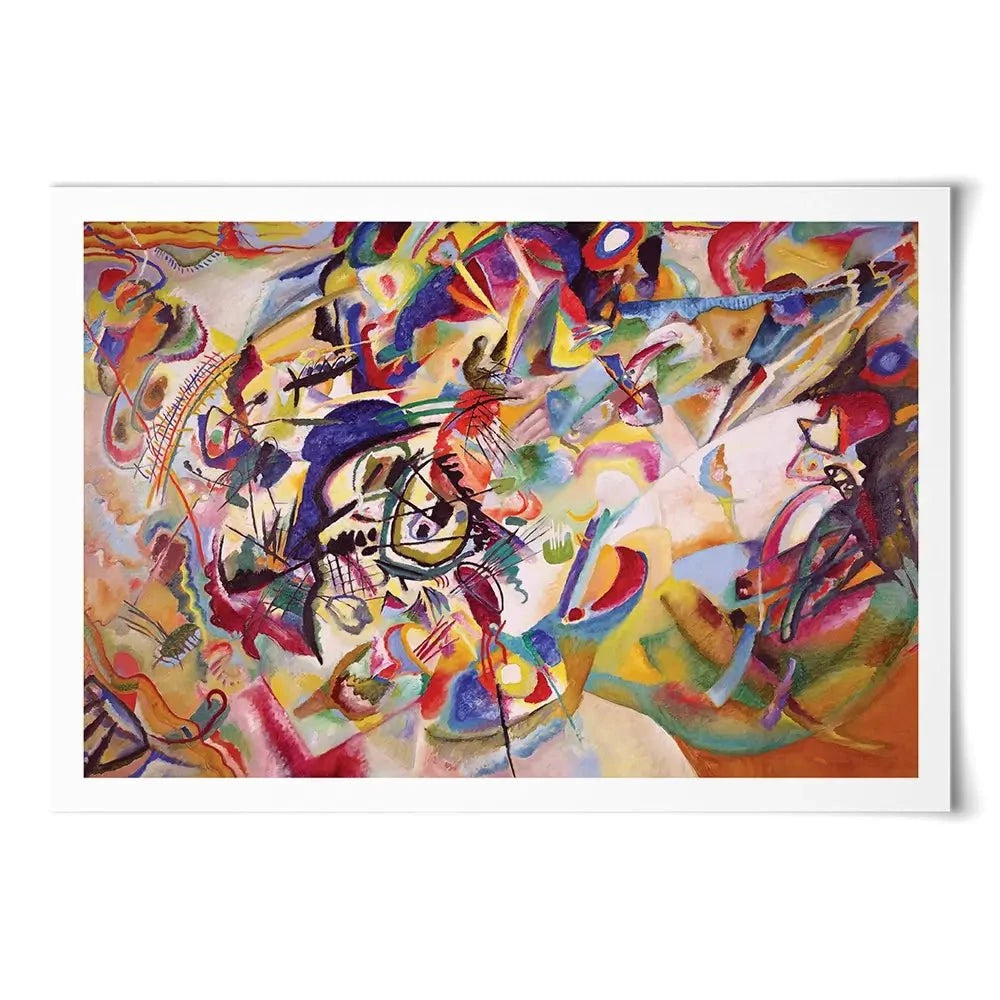 Composition 7 Art Print Composition 7 Art Print | Composition 7 Artwork | Composition 7 Art wall art product Wassily Kandinsky