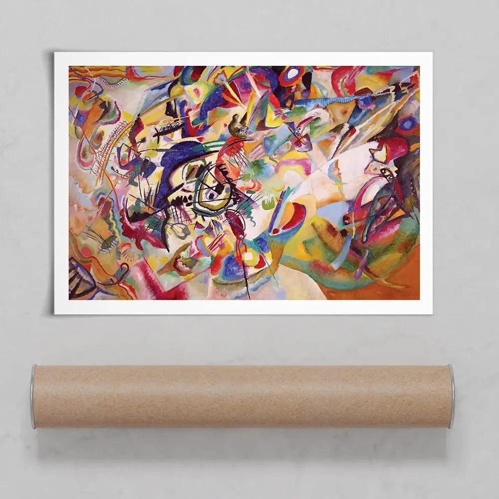 Composition 7 Art Print Composition 7 Art Print | Composition 7 Artwork | Composition 7 Art wall art product Wassily Kandinsky