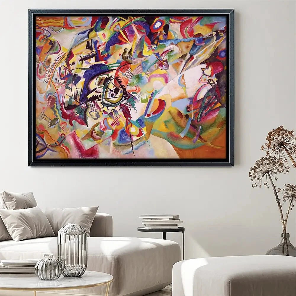 Composition 7 Canvas Print Composition 7 Canvas Print | Composition 7 Art | Composition 7 Artwork wall art product Wassily Kandinsky