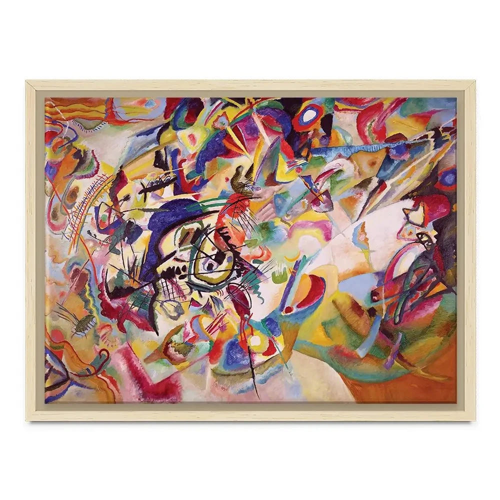 Composition 7 Canvas Print Composition 7 Canvas Print | Composition 7 Art | Composition 7 Artwork wall art product Wassily Kandinsky