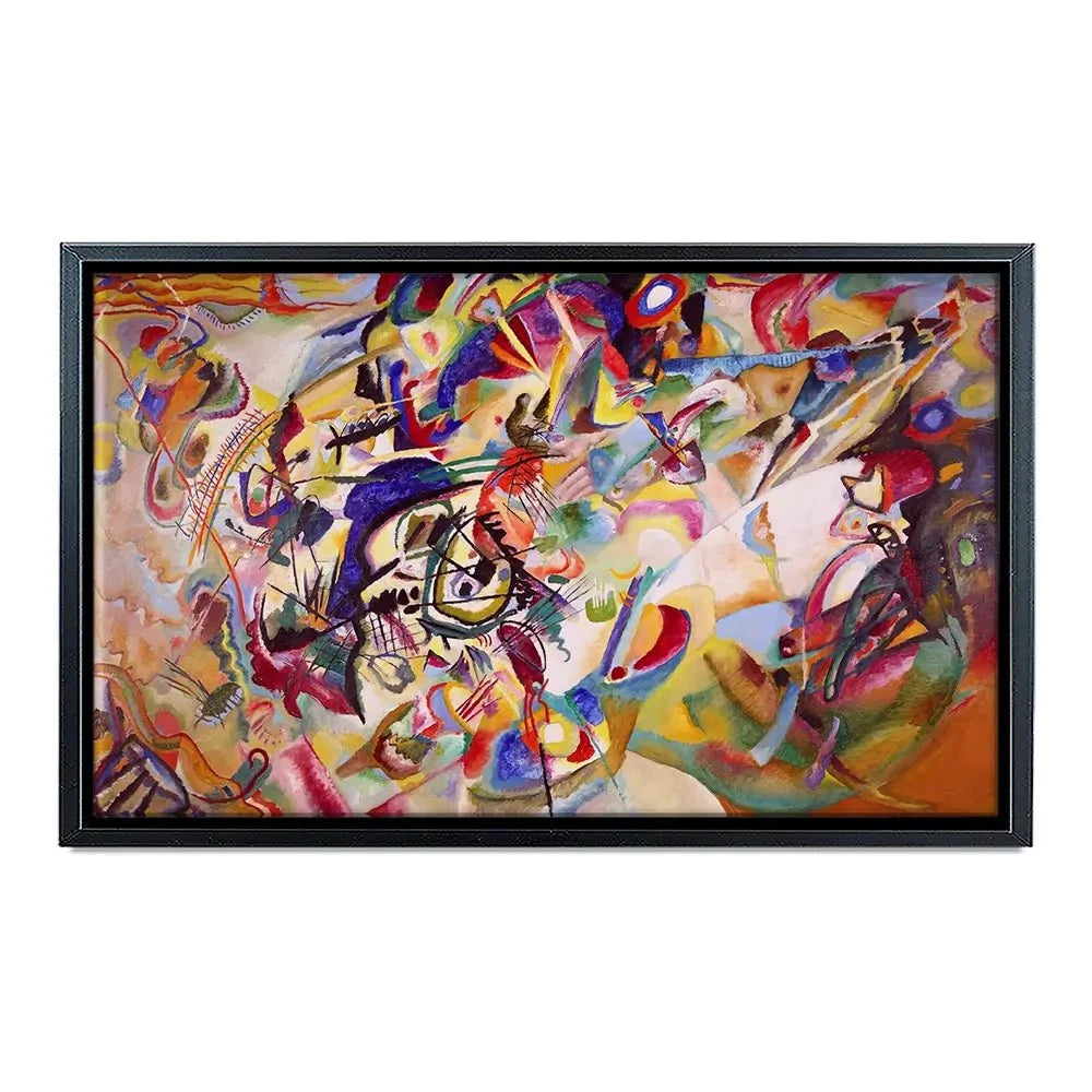 Composition 7 Canvas Print Composition 7 Canvas Print | Composition 7 Art | Composition 7 Artwork wall art product Wassily Kandinsky