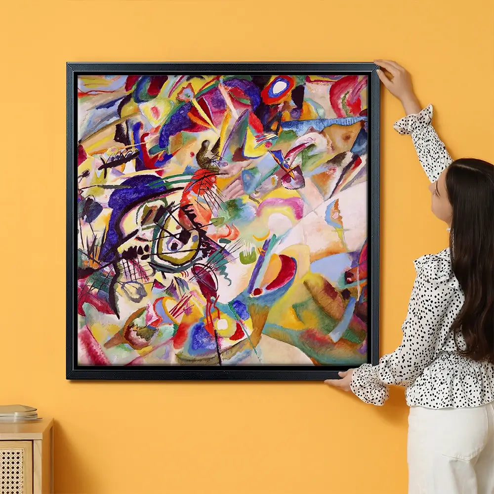 Composition 7 Oversized Canvas Print Composition 7 Oversized Canvas Print wall art product Art Print Shop