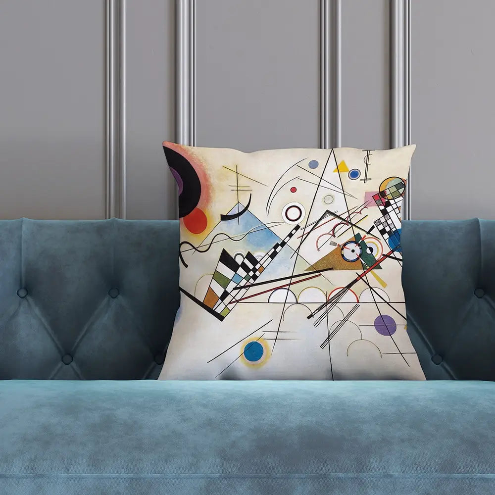 Composition 8 Cushion Composition 8 Cushion wall art product Wassily Kandinsky