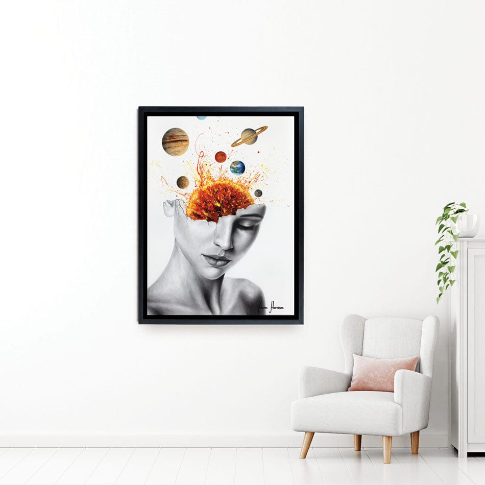 Conscious Universe Canvas Print wall art product Ashvin Harrison