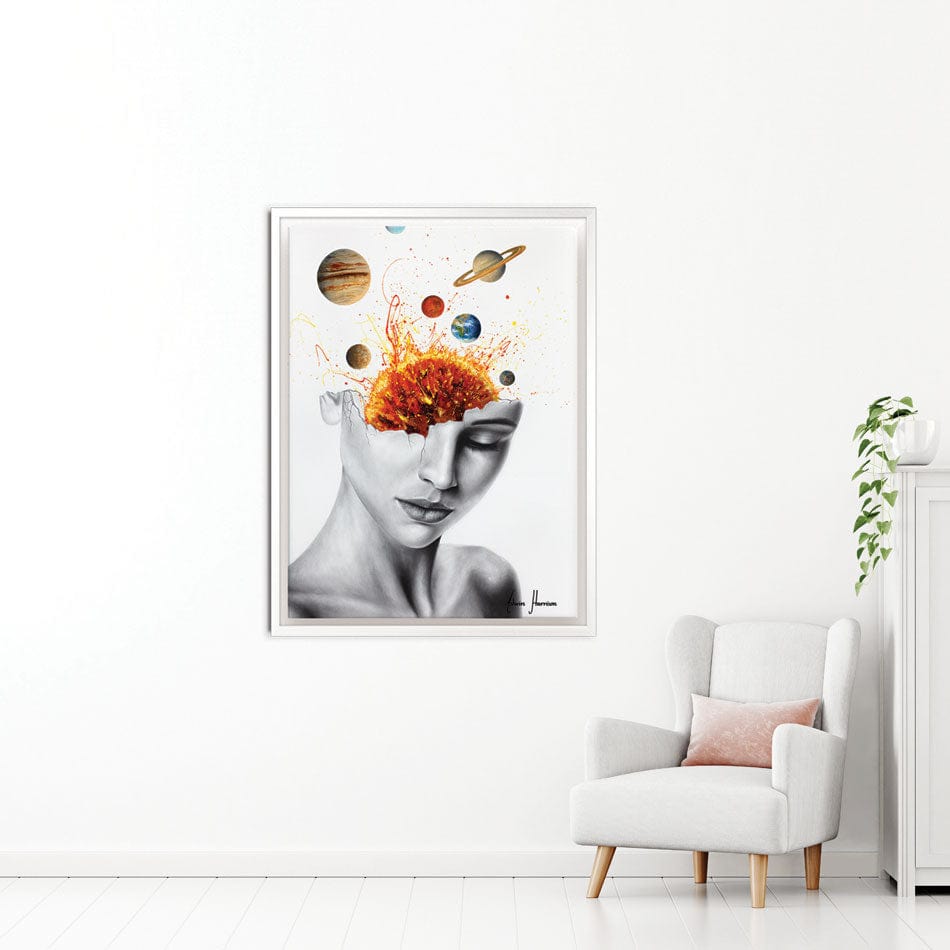 Conscious Universe Canvas Print wall art product Ashvin Harrison