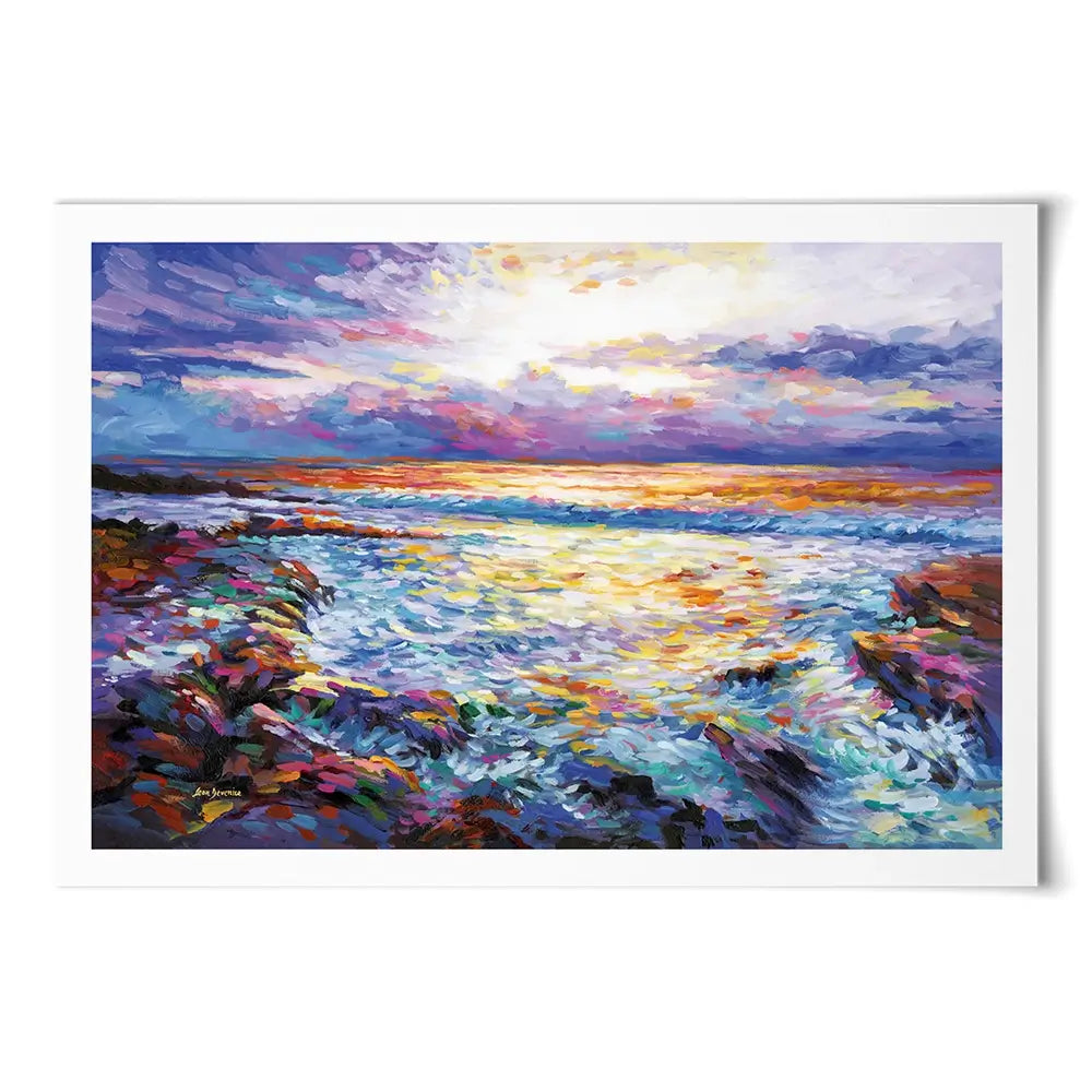 Contemplation By The Sea Art Print Contemplation By The Sea Art Print wall art product Leon Devenice