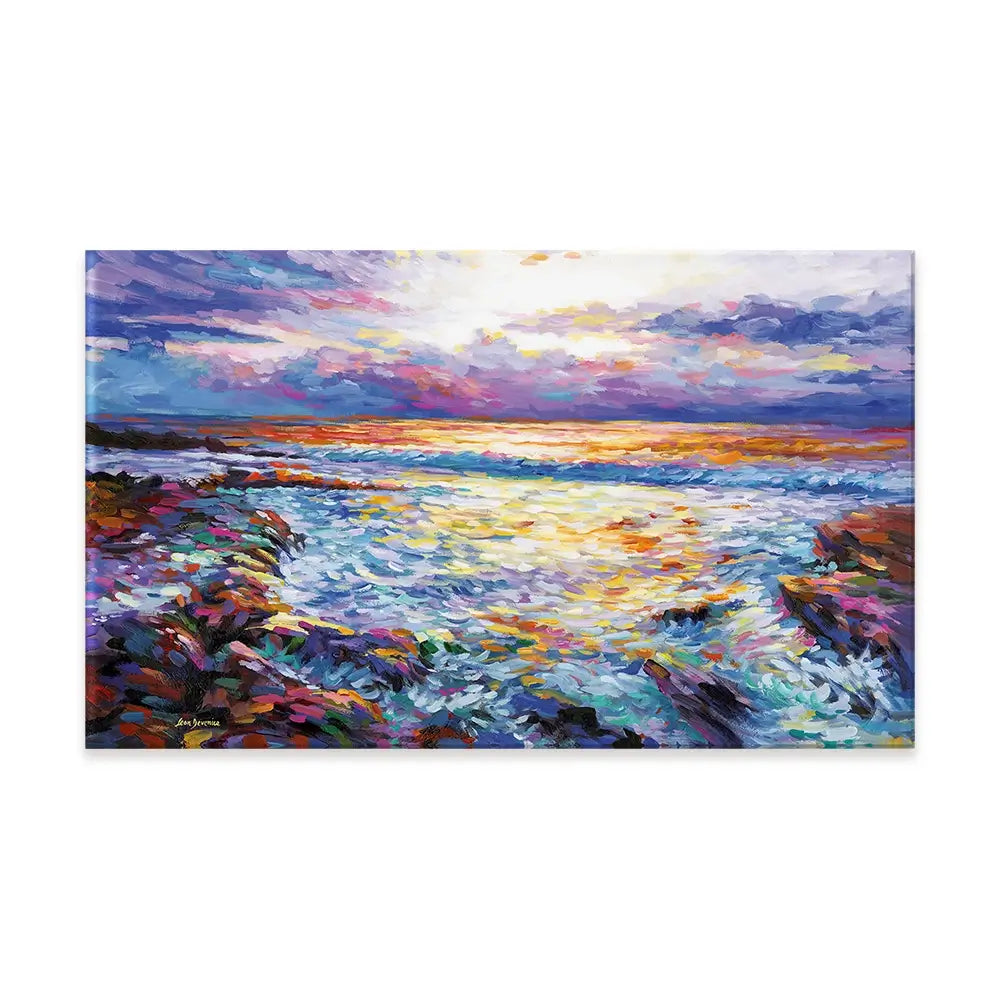 Contemplation By The Sea Canvas Print Contemplation By The Sea Canvas Print wall art product Leon Devenice