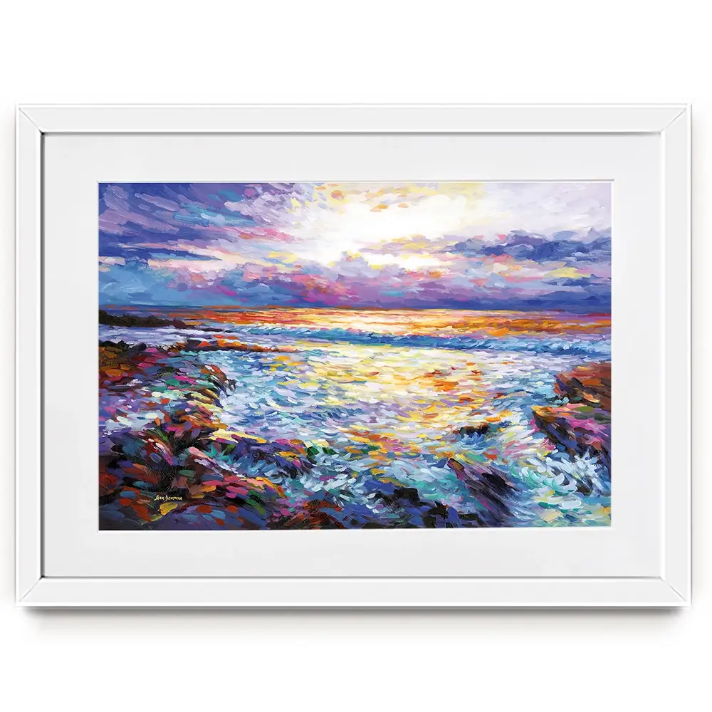Contemplation By The Sea Framed Art Print Contemplation By The Sea Framed Art Print wall art product Leon Devenice