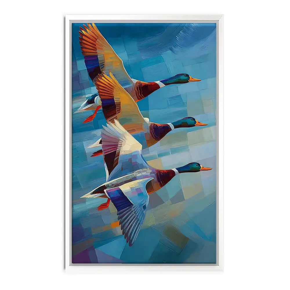 Contemporary Ducks Oversized Canvas Print Contemporary Ducks Oversized Canvas Print wall art product David Alexander Elder